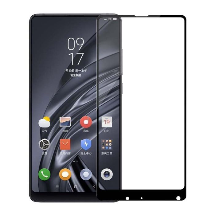 Стекло защитное PowerPlant Full screen Xiaomi Mi Mix 2, Black (GL605637)