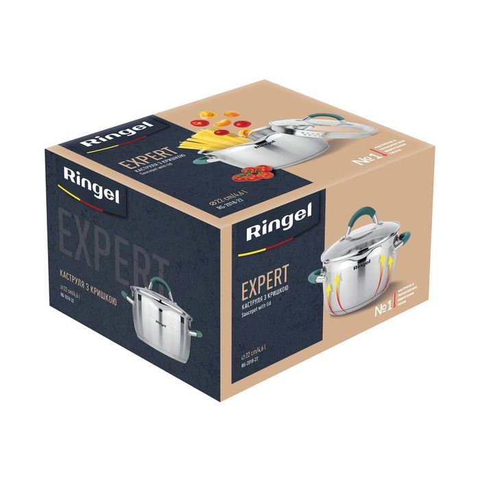 Кастрюля Ringel Expert 4.6л (RG 2018-22) изображение 4