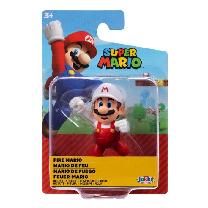 Фигурка Super Mario с артикуляцией - Огненный Марио 6 см (78279-RF1-GEN) изображение 2