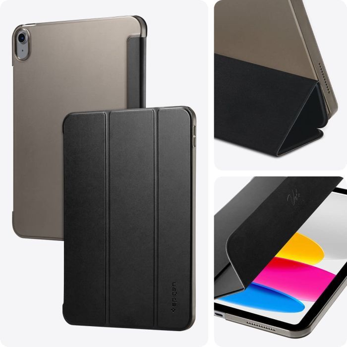 Чохол до планшета Spigen Apple iPad 10.9" (2022) Smart Fold, Black (ACS05309) зображення 5