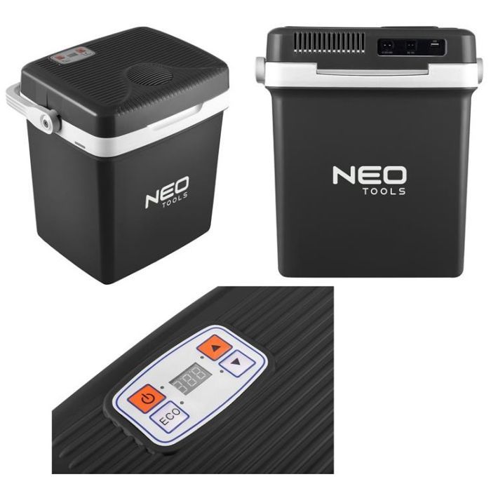 Автохолодильник Neo Tools 2в1 230/12В 26л Black/White (63-152) изображение 4