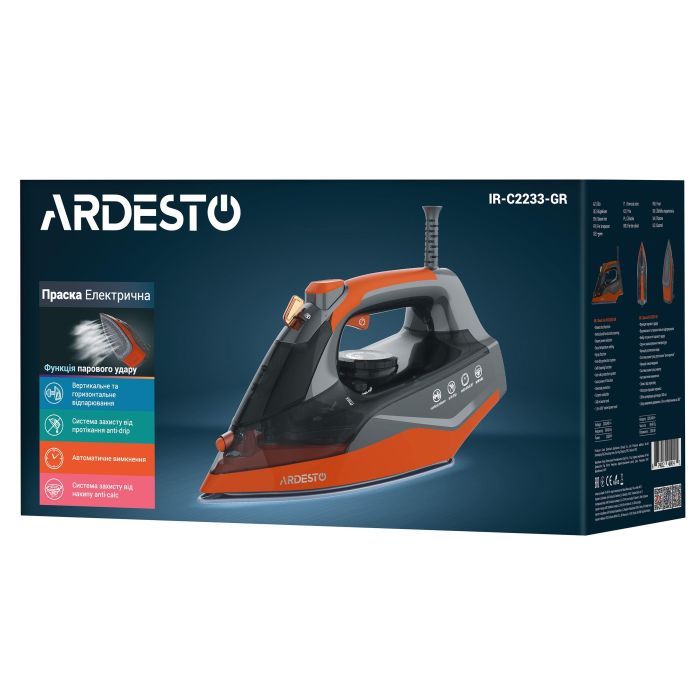 Утюг Ardesto IR-C2233-GR изображение 6