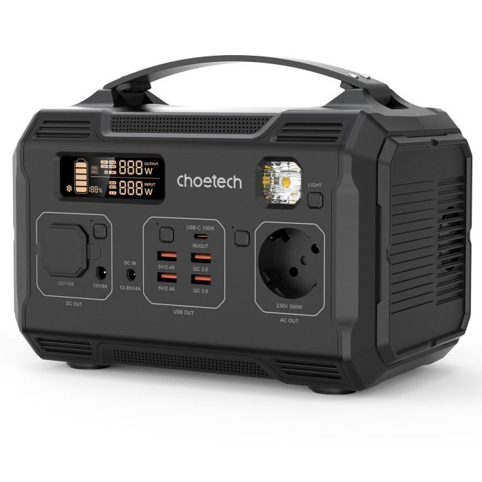 Зарядна станція Choetech BS002 300W (BS002) зображення 2