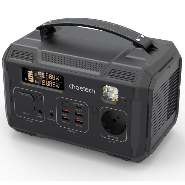 Зарядна станція Choetech BS002 300W (BS002) зображення 3