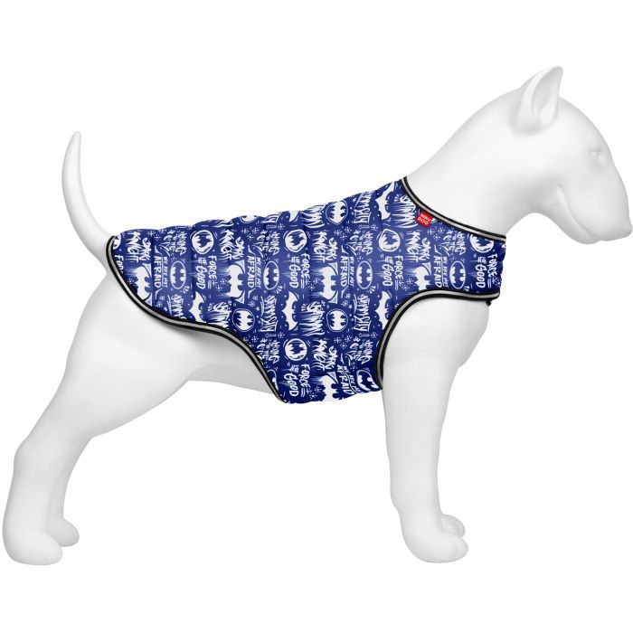 Курточка для тварин WAUDOG Clothes "Бетмен біло-блакитний" XL (506-4001)