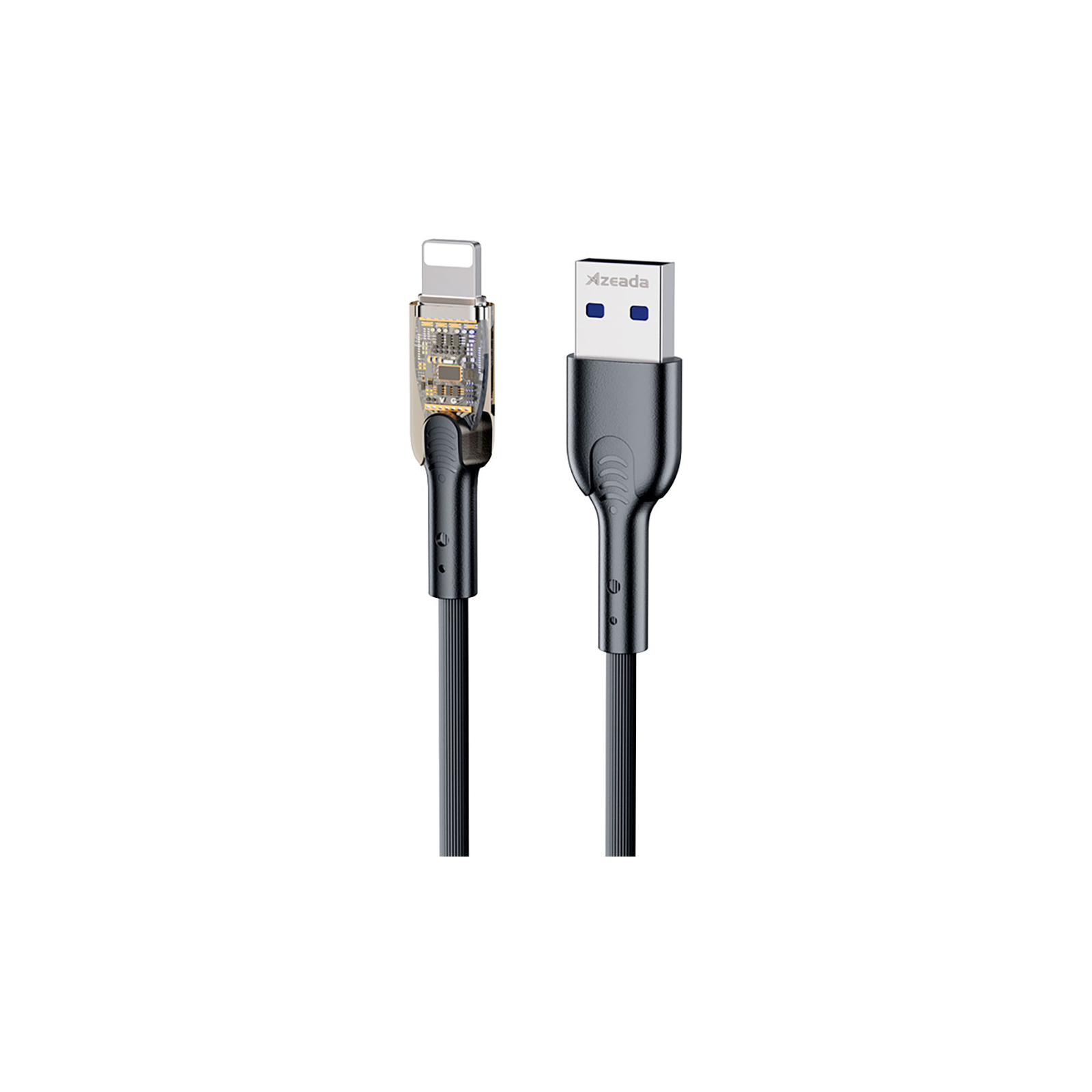 Дата кабель USB 2.0 AM to Lightning PD-B94i 2.4A Proda (PD-B94i-BK) зображення 2