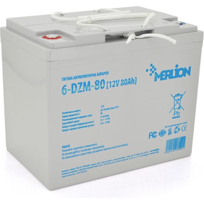 Батарея к ИБП Merlion 6-DZM-80, 12V 80Ah (6-DZM-80)