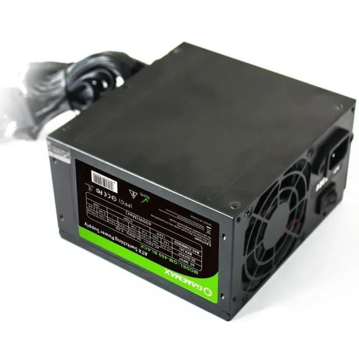 Блок питания Gamemax GM-400-8CM Black изображение 2