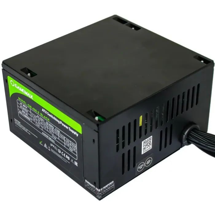 Блок питания Gamemax GM-400-8CM Black изображение 4