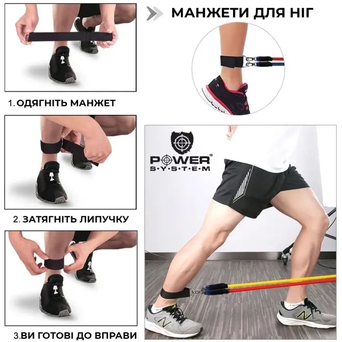 Еспандер Power System PS-4098 Ultimate Expander Set 3 шт (4098MX-0) зображення 9