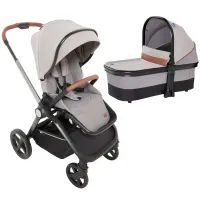 Коляска Chicco 2 в 1 Mysa Светло-серая (87026.31.01)