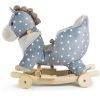Качалка детская Kinderkraft Лошадка с колесами Gray (5902533908134) изображение 4