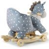 Качалка детская Kinderkraft Лошадка с колесами Gray (5902533908134) изображение 5