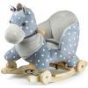 Качалка детская Kinderkraft Лошадка с колесами Gray (5902533908134)