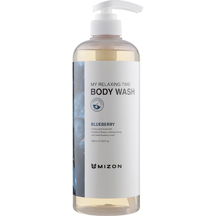 Гель для душа Mizon My Relaxing Time Blueberry 800 мл (8809132968941)