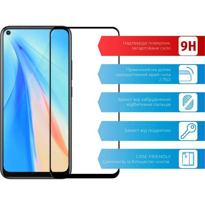 Стекло защитное ACCLAB Full Glue VIVO Y30 (1283126508967) изображение 2