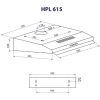 Вытяжка кухонная Minola HPL 615 I изображение 11