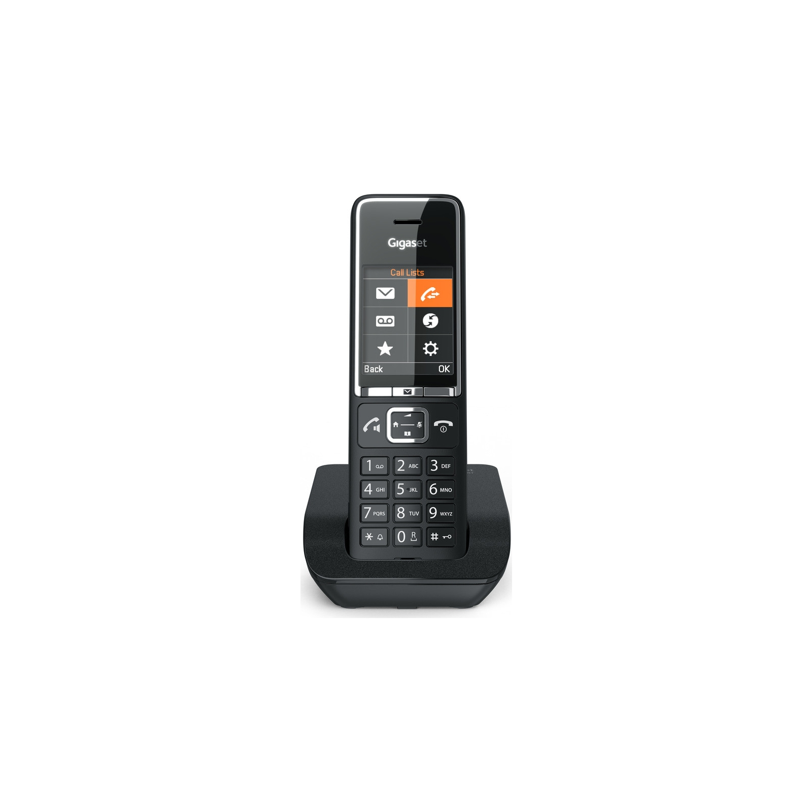 Телефон DECT Gigaset Comfort 550 Black Chrome (S30852H3001S304)