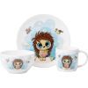 Комплект посуды Ardesto Sweet Hedgehog порцеляна 3 предмети (AR3455HS)