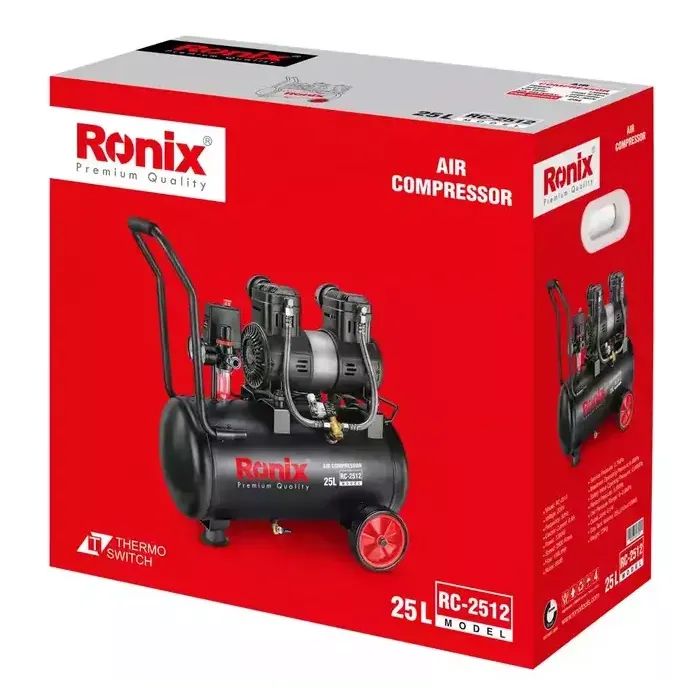 Компрессор Ronix 25л, 1380Вт (RC-2512) изображение 9