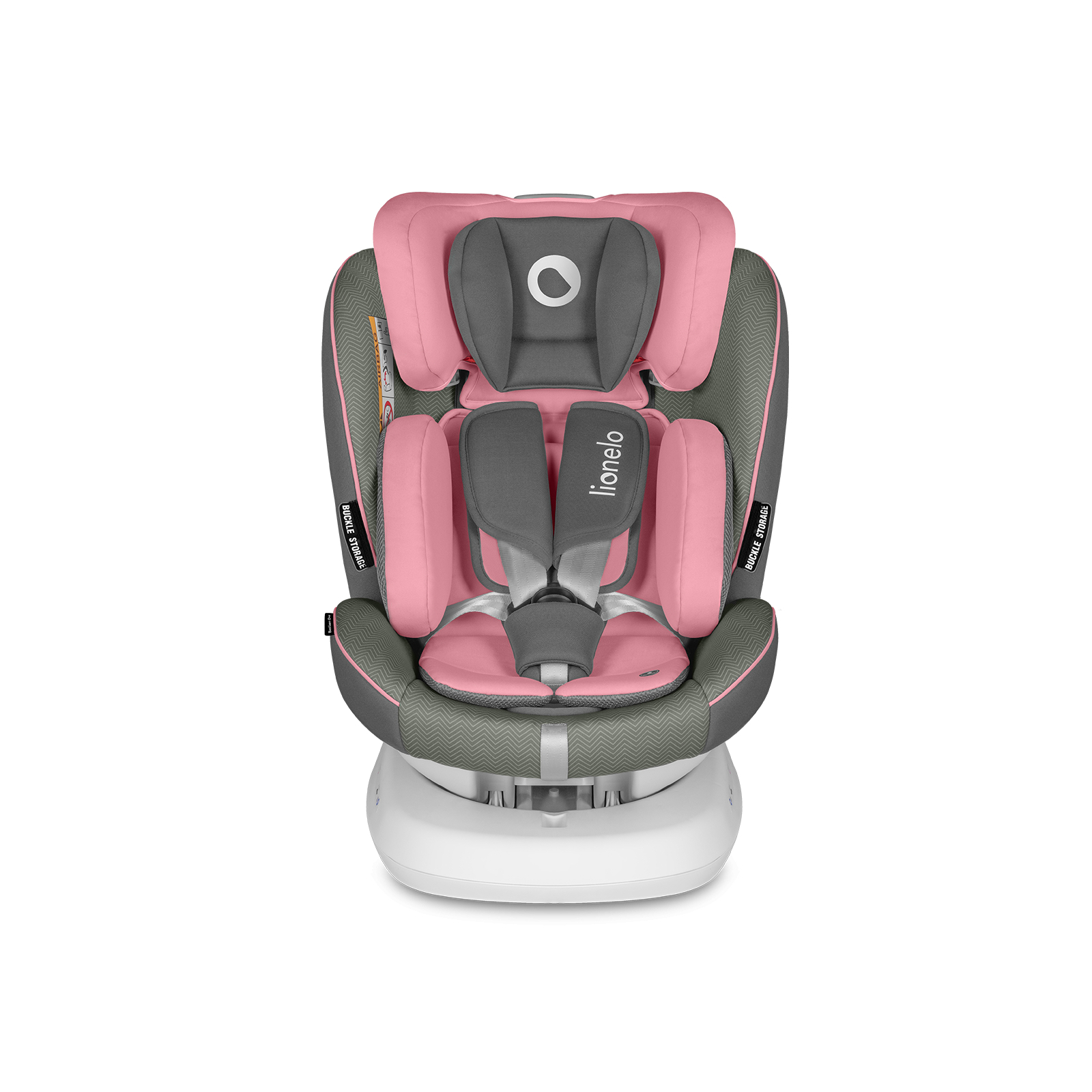 Автокресло Lionelo Bastiaan One 0-36 кг Pink Baby (LO-BASTIAAN ONE PINK BABY) изображение 3