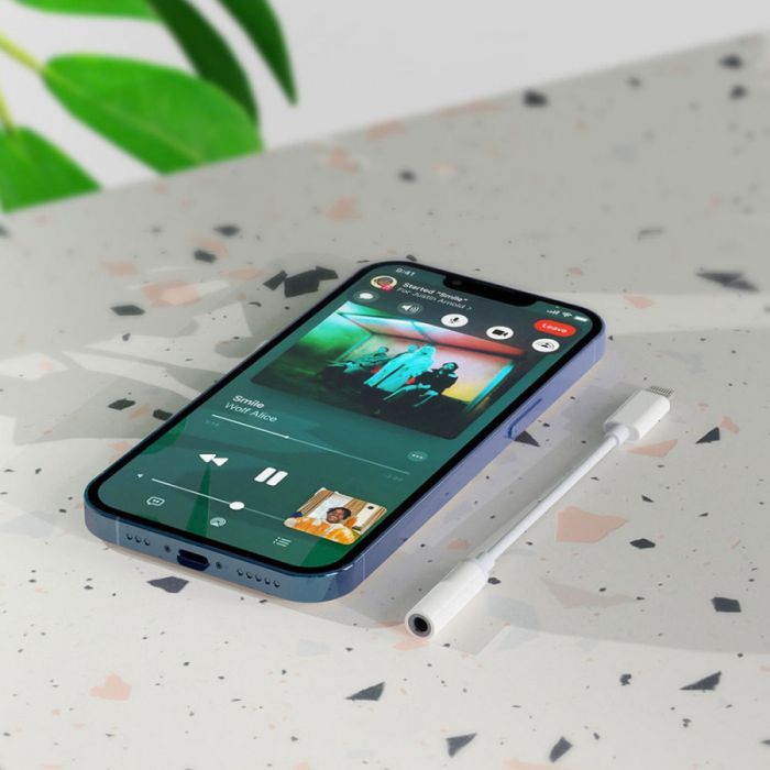 Переходник Lightning to 3.5mm 0.1m 4pin MFI Choetech (AUX005) изображение 6