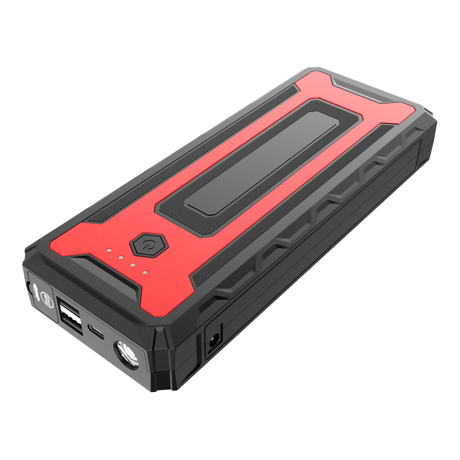 Пуско зарядное устройство Choetech 16000mAh Car Jump Starter, USB-C/UAB-A/QC18W, Flashlight (TC0009)