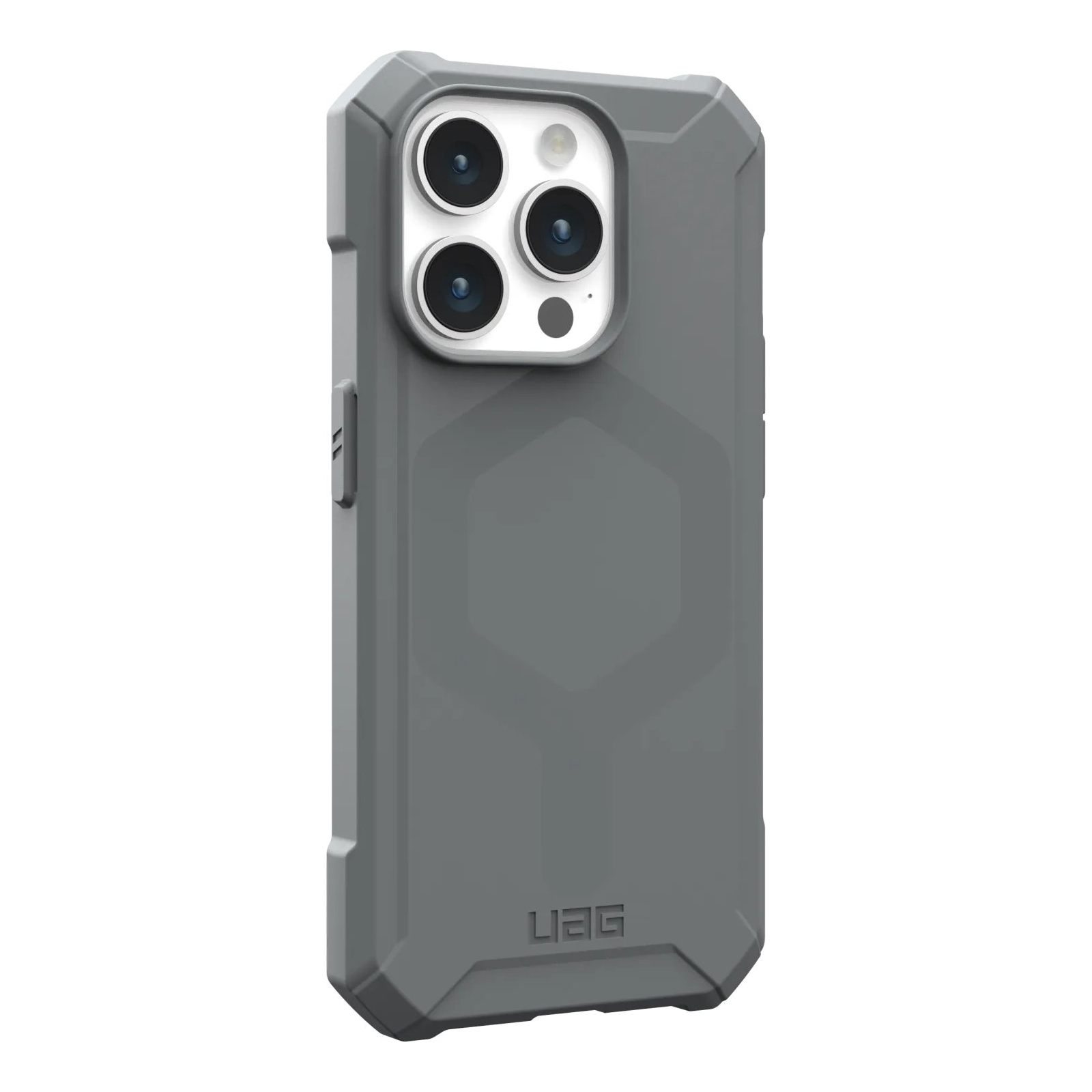 Чехол для мобильного телефона UAG Apple iPhone 15 Pro Max Essential Armor Magsafe, Silver (114296113333) изображение 5