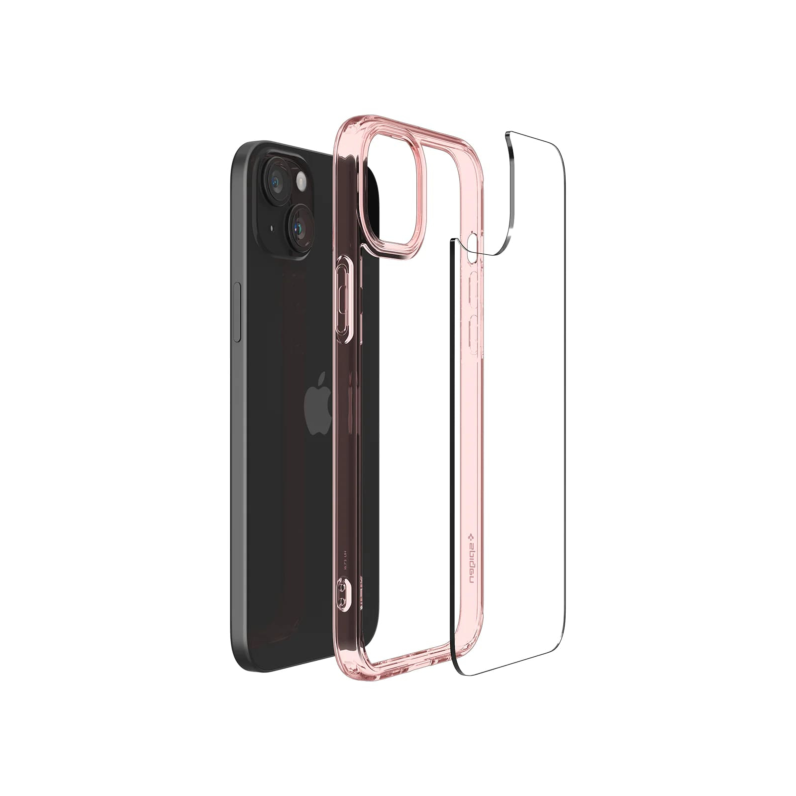 Чохол до мобільного телефона Spigen Apple iPhone 15 Ultra Hybrid Rose Crystal (ACS06795) зображення 4
