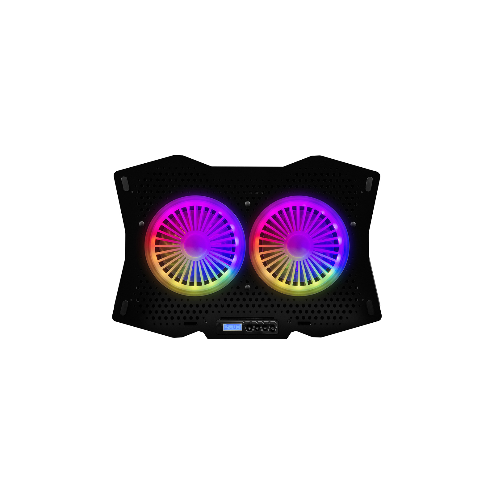 Подставка для ноутбука Modecom SILENT FAN MC-CF18 RGB (PL-MC-CF-18-RGB)