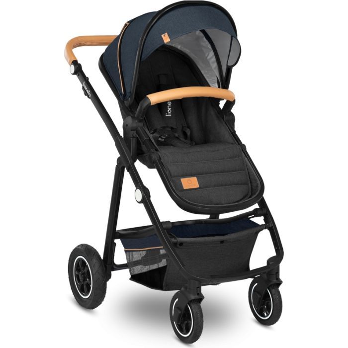 Коляска Lionelo 3 в 1 Amber Grey Graphite (LO-AMBER GREY GRAPHITE (3in1)) изображение 4