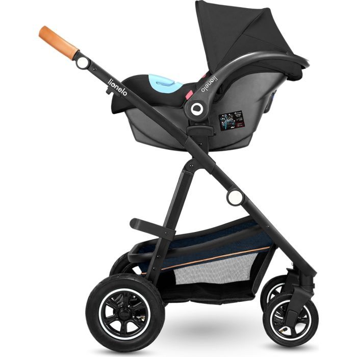 Коляска Lionelo 3 в 1 Amber Grey Graphite (LO-AMBER GREY GRAPHITE (3in1)) изображение 5