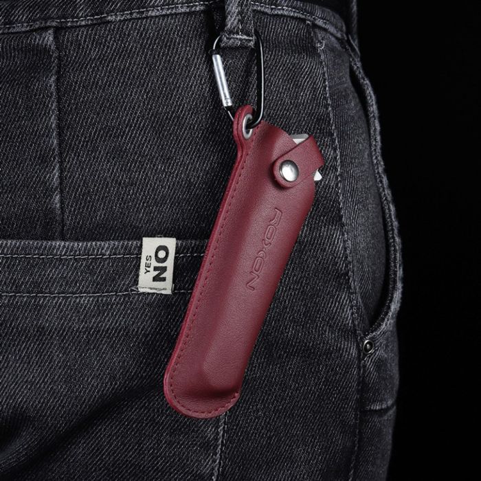 Чехол для ножа Roxon шкіряний для К1 бордовий (caseK1fuchsia) изображение 4