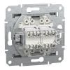 Комп'ютерна розетка Schneider Electric RJ45 UTP КАТ. 5Е ПОДВІЙНА ASFORA СТАЛЬ (EPH4400162) зображення 6
