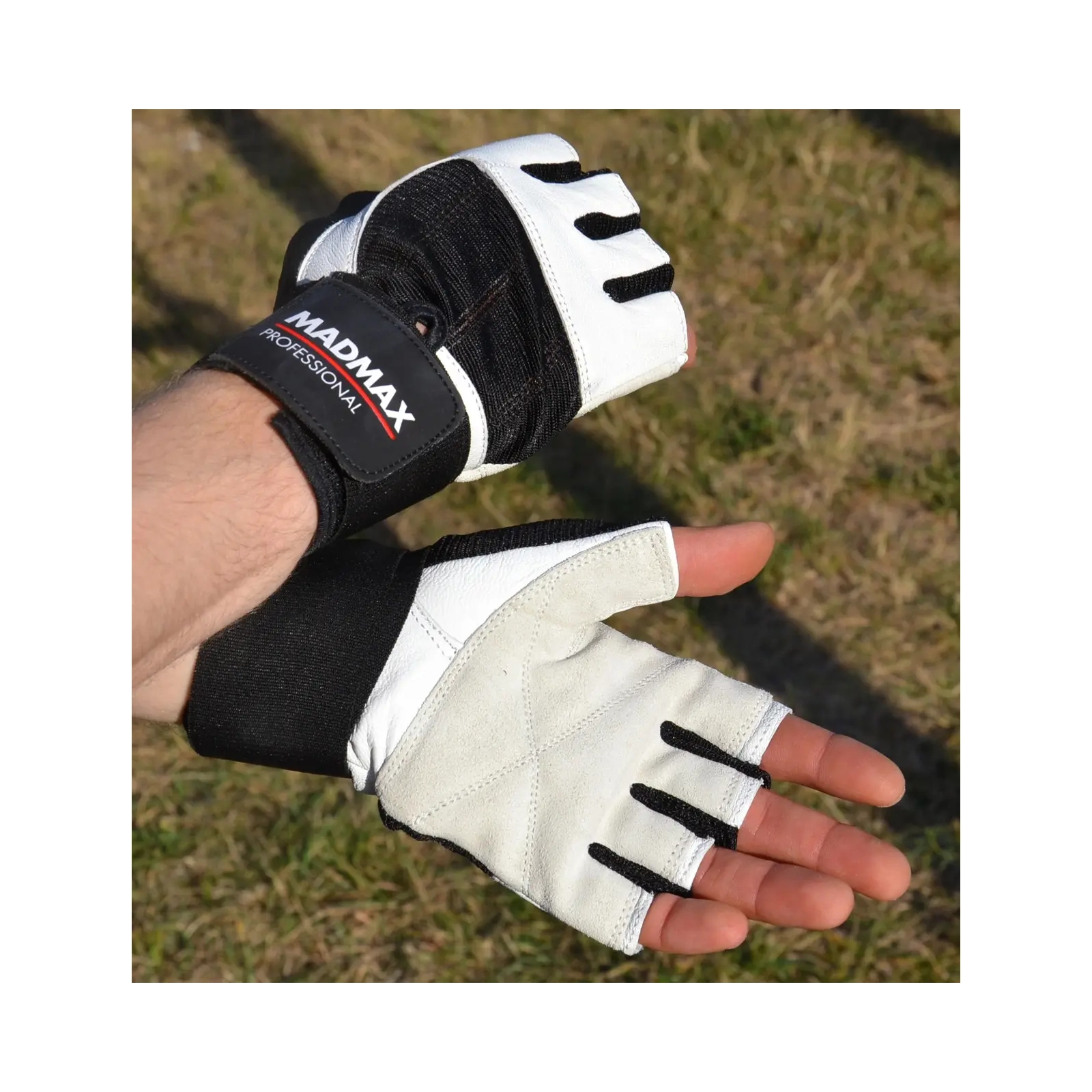 Перчатки для фитнеса MadMax MFG-269 Professional Exclusive Black XL (MFG-269-Black_XL) изображение 7