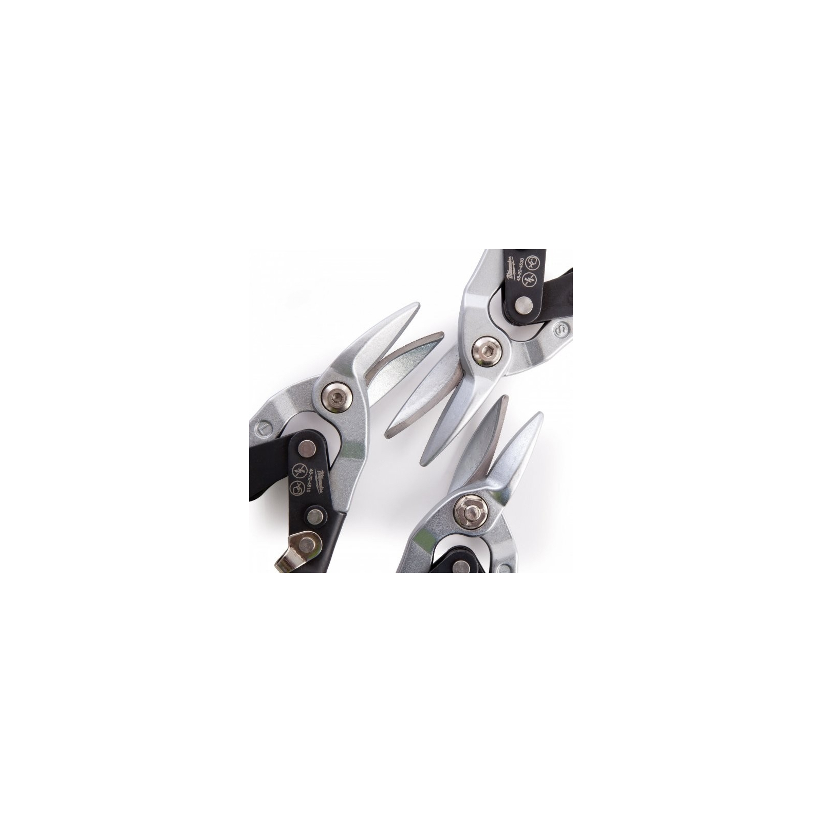 Ножницы по металлу Milwaukee набор 3шт (48224533) изображение 6