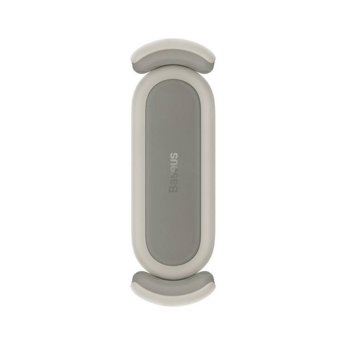 Универсальный автодержатель Baseus 4.7-6.7" Steel Cannon 2 (на решетку) creamy-white (SUGP000002) изображение 2
