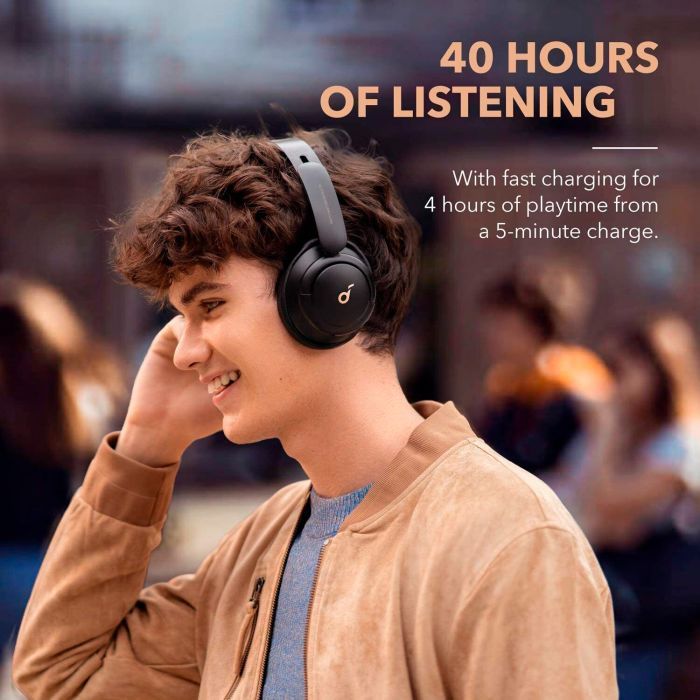 Наушники Anker SoundСore Life Q30 Midnight Blue (A3028031) изображение 10