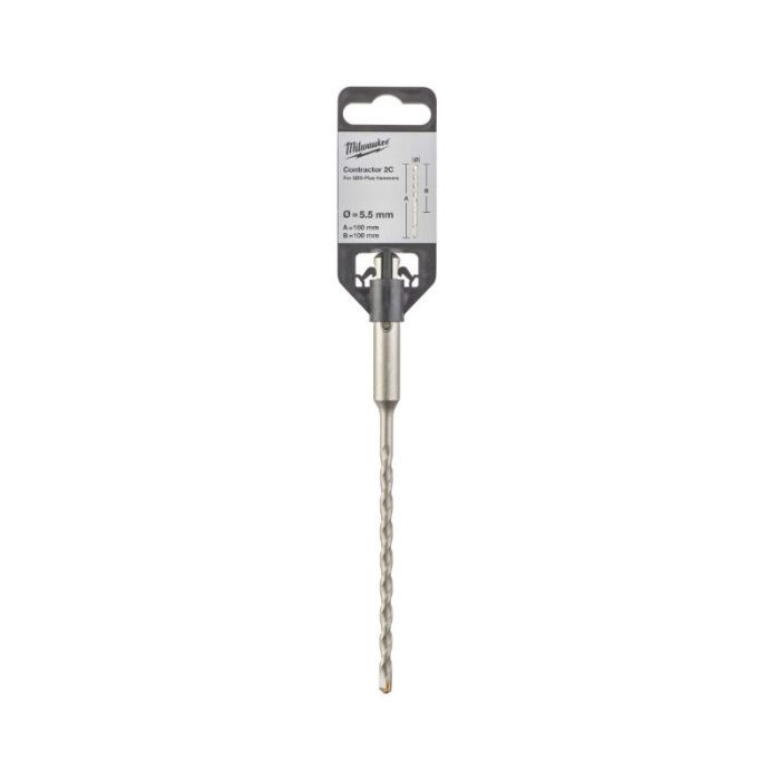 Бур Milwaukee SDS+ CONTRACTOR 8x160 (1 шт) (4932471228) изображение 2