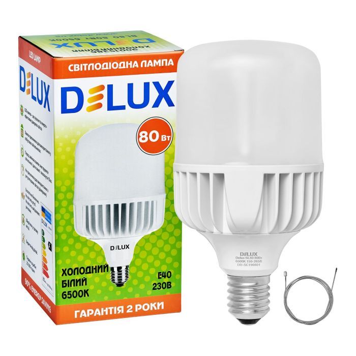 Лампочка Delux BL 80 80w E40 6500K (90020579) зображення 4