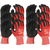Защитные перчатки Milwaukee з опором порізам 1 рівня, 10/XL, 12 пар (4932471616)