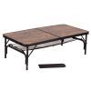 Туристический стол Bo-Camp Greene 120 x 60 cm Коричневий (1404210) изображение 2