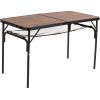 Туристический стол Bo-Camp Greene 120 x 60 cm Коричневий (1404210)