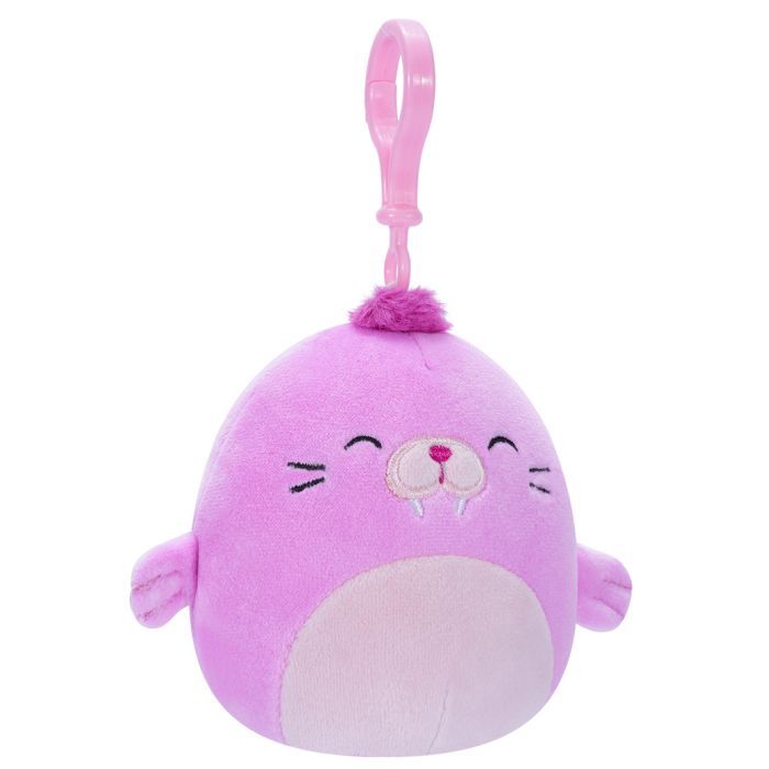 М'яка іграшка Squishmallows на кліпсі – Морж Пепе 9 см (SQCP00150) зображення 2