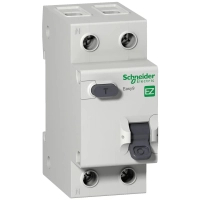 Фото - Автоматический выключатель Schneider Диференціальний автоматичний вимикач  Electric EZ9 16А 30мА 1Р+N 