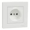 Розетка Schneider Electric ASFORA без заземлення біла (EPH3000121) изображение 2