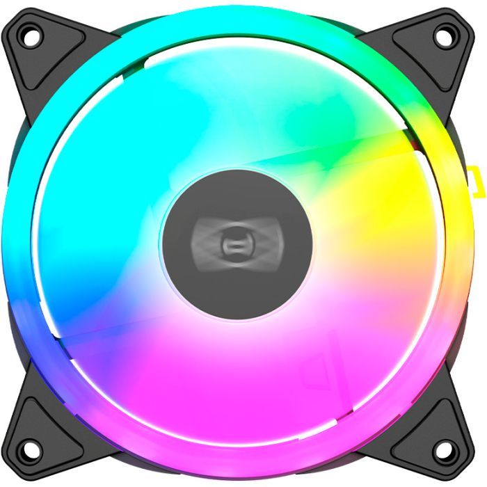 Кулер для корпуса PcCooler F3 T120 ARGB 3 in 1 Black изображение 2