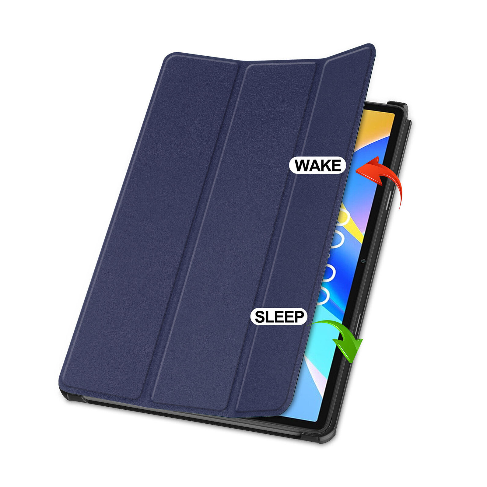Чехол для планшета BeCover Smart Case Samsung Tab A9 Plus SM-X210/SM-X215/SM-X216 11.0" Blue (710306) изображение 5