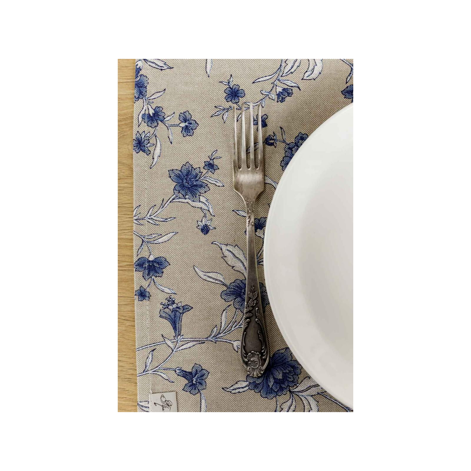 Серветка на стіл Прованс Квіти синій Господиня 35х45 см (4823093451810) зображення 4