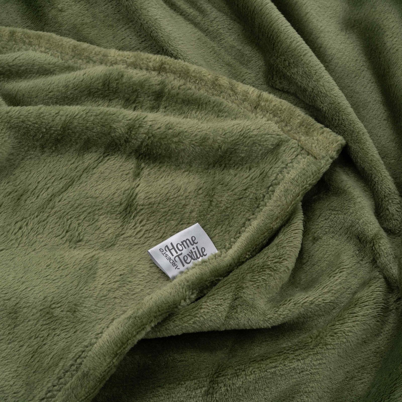 Плед Ardesto Flannel 100% поліестер, зелений 200х220 см (ART0212SB) зображення 4